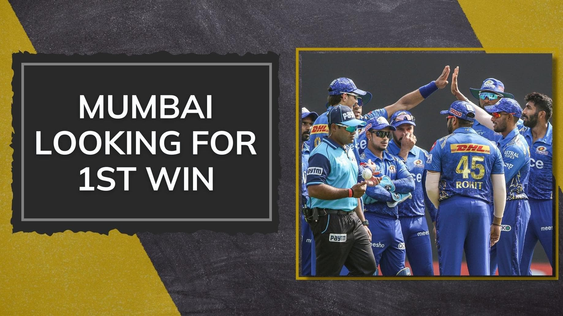 IPL 2022 Match 14 MI vs KKR: Winless Mumbai look to open their account vs Kolkata 