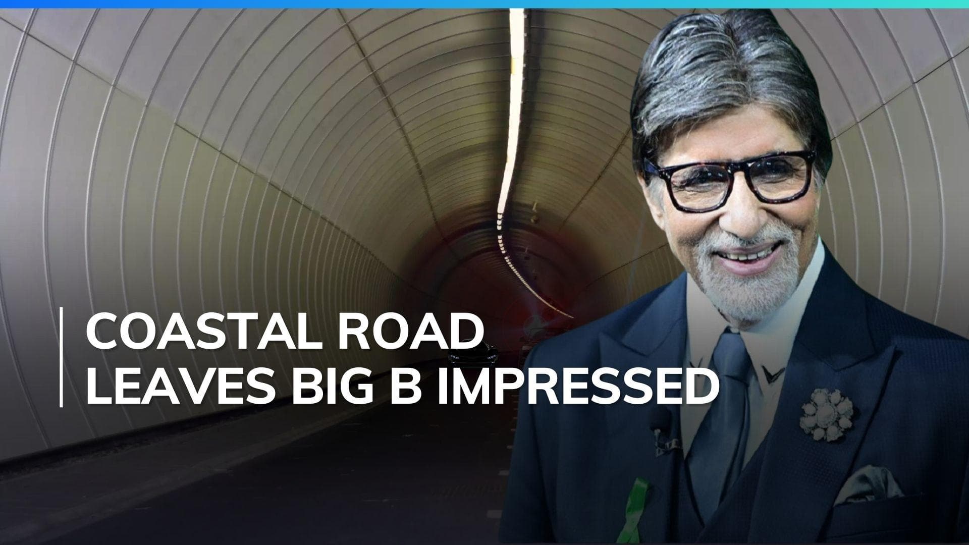 Amitabh Bachchan takes Mumbai's coastal road tunnel in Mumbai for 1st time: 'A marvel...'