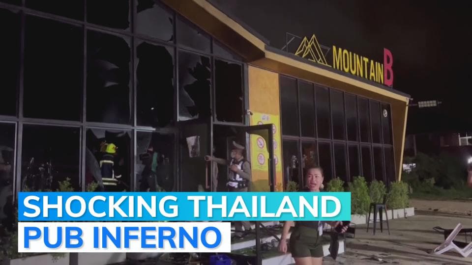 13 dead, dozens injured in Thailand pub fire