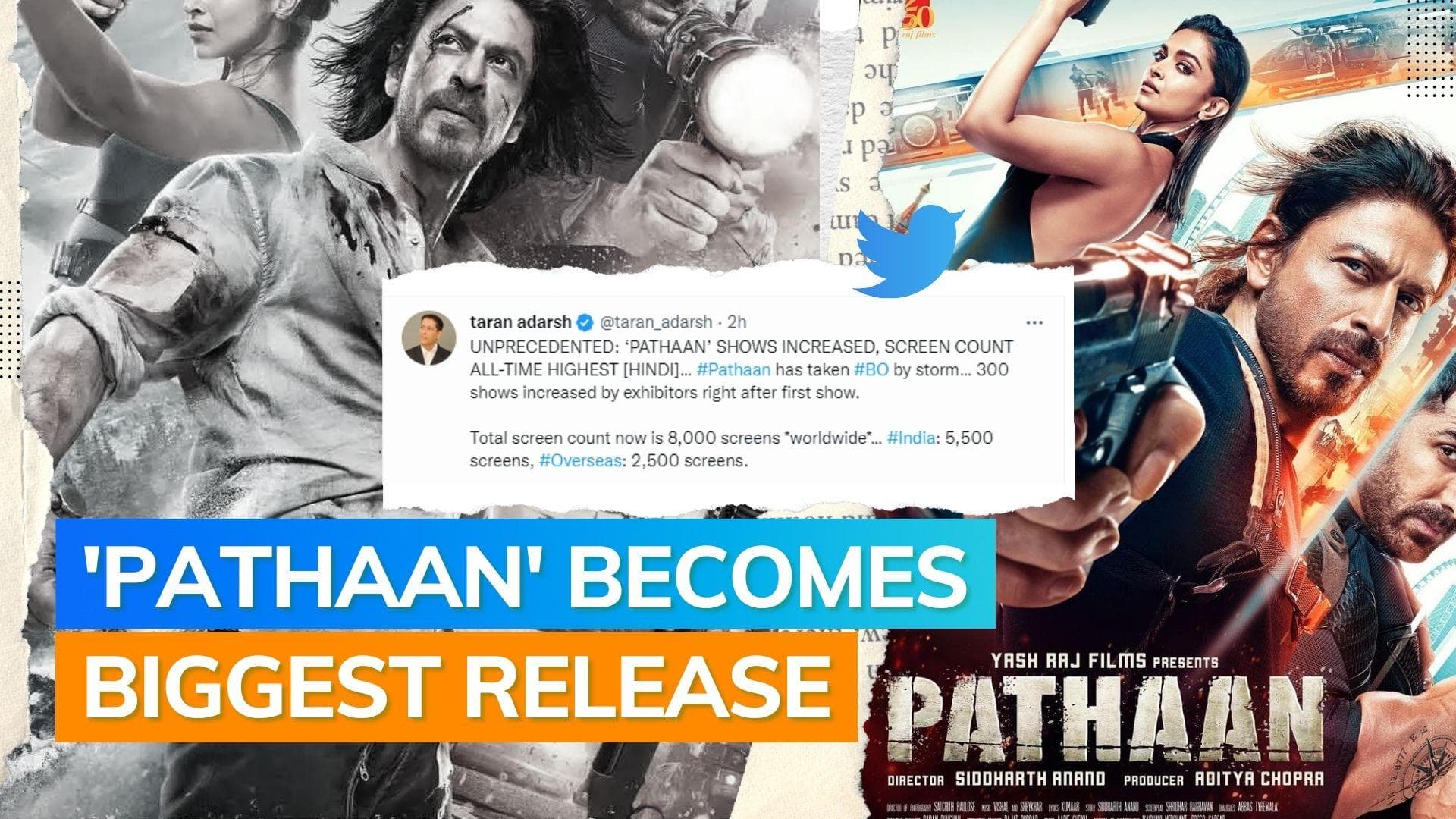 ‘Pathaan’ shows increased right after first show, screen count all-time highest