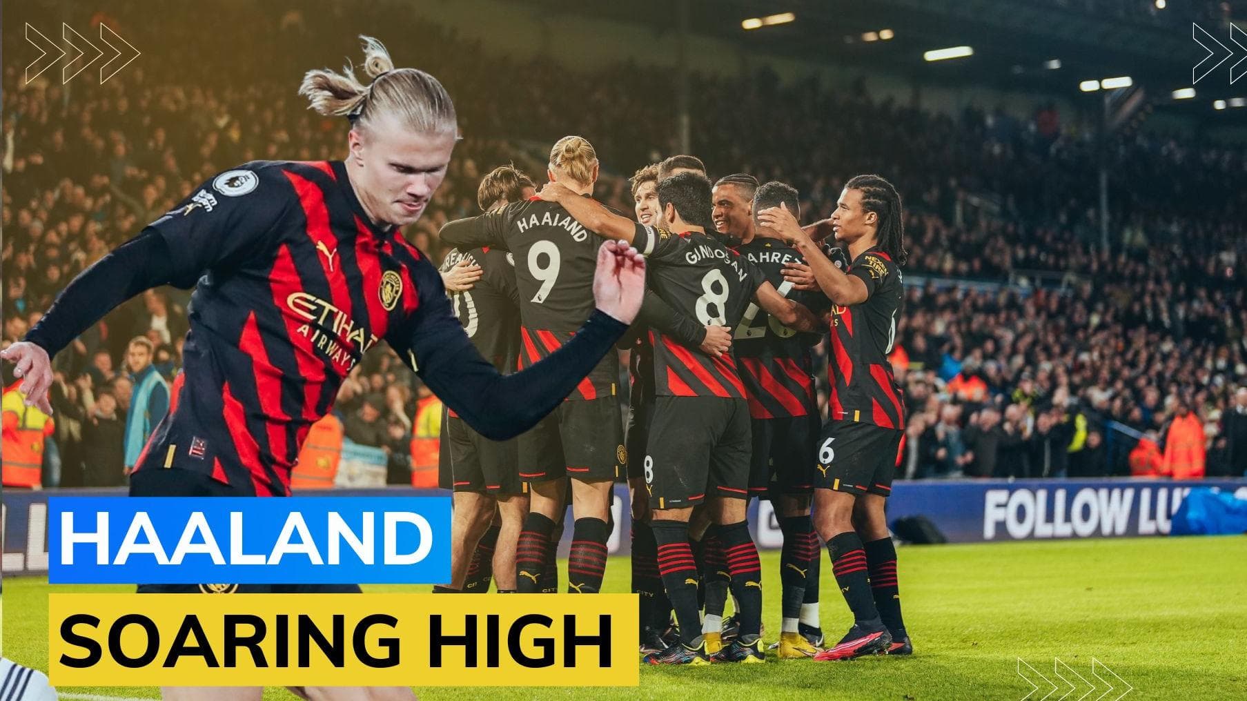 Premier League: Erling Haaland's brace helps Manchester City beat Leeds United 3-1