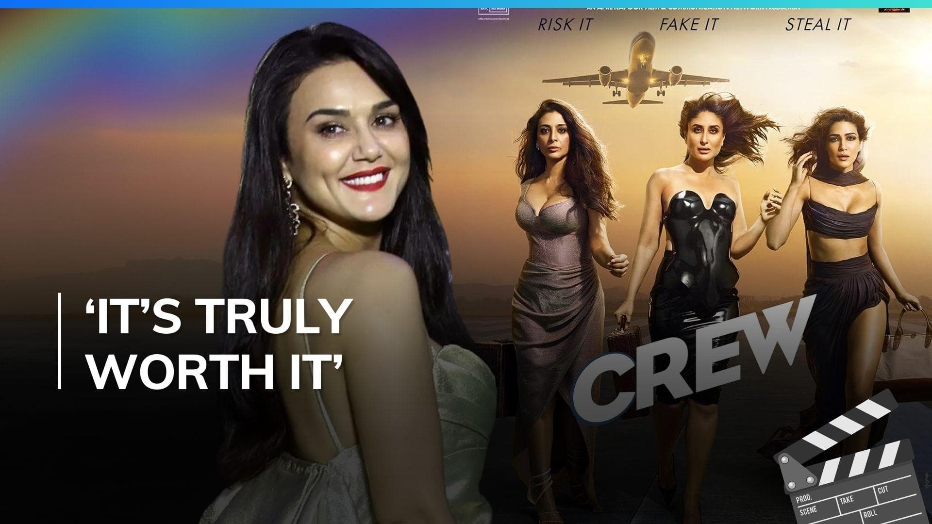 'Crew’: Preity Zinta calls Kareena Kapoor, Tabu and Kriti Sanon's film a 'joyride'