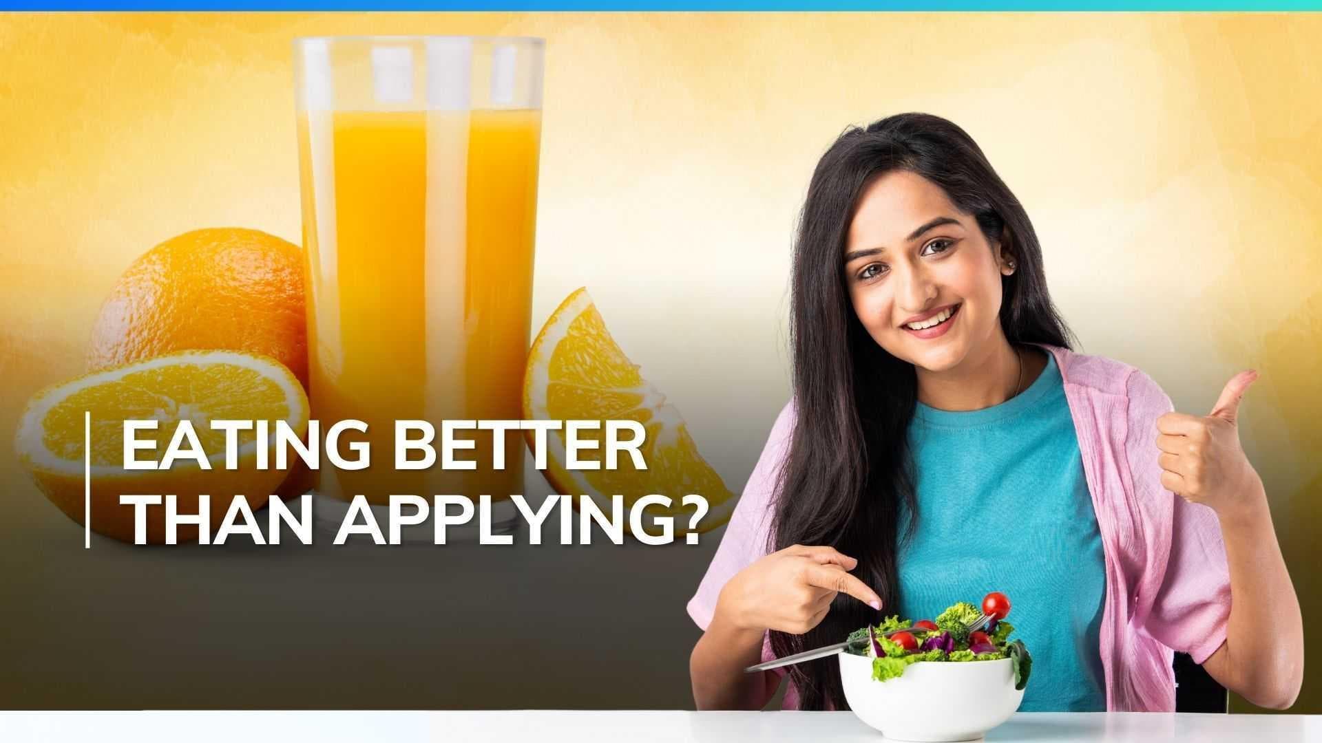 The 'eat and drink your skincare' trend takes social media by storm, know what it means 