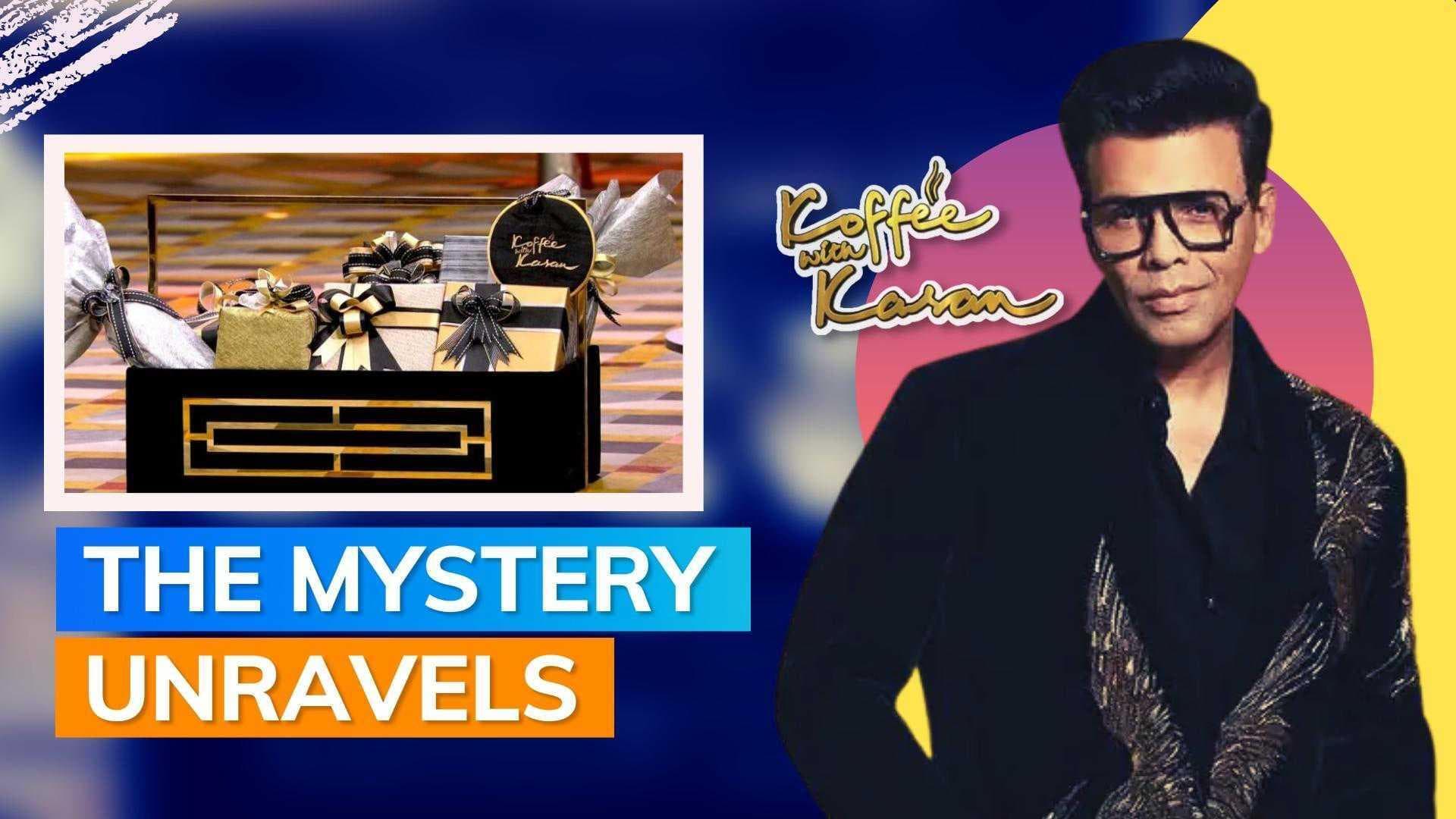 Karan Johar finally unboxes Koffee hamper, reveals expensive speakers, phone