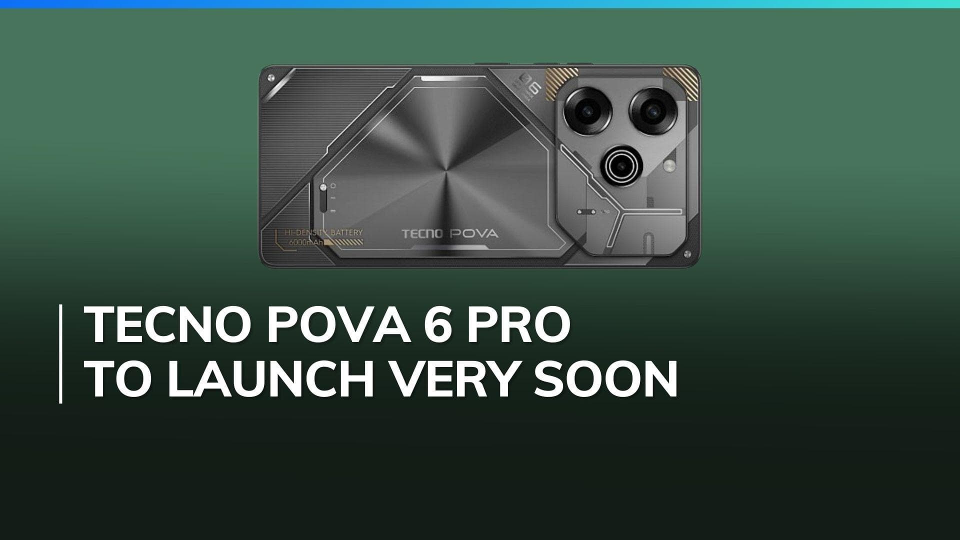 Tecno Pova 6 Pro India launch date revealed