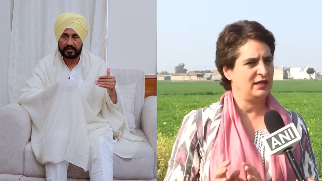 'Bhaiyya' remark row: Priyanka, Channi respond after PM Modi's attack | Punjab Election 2022