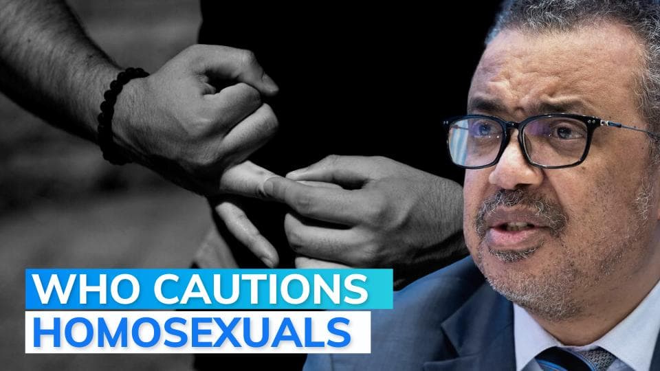 WHO chief on Monkeypox: reduce your number of sexual partners, reconsider sex with new partners