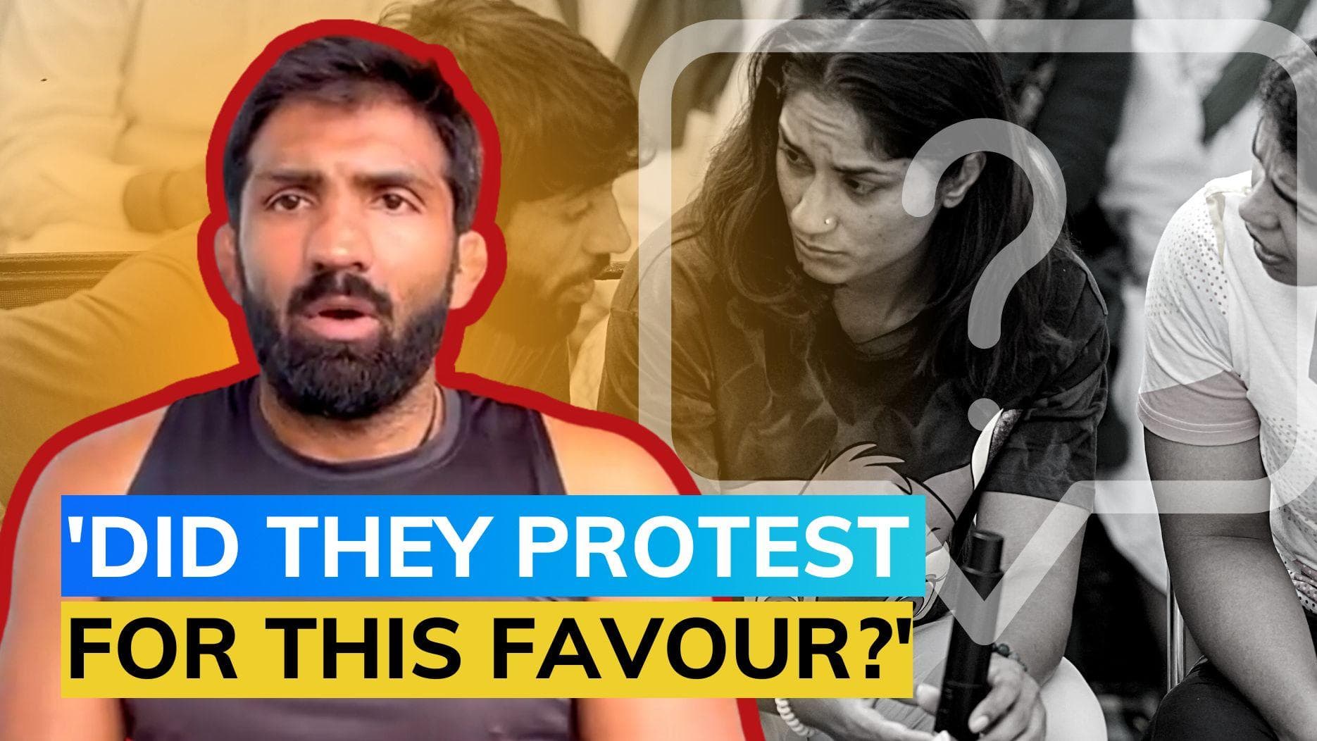 WATCH - Yogeshwar Dutt calls ad-hoc panel's one-bout trial decision 'unfair' | Wrestlers Protest