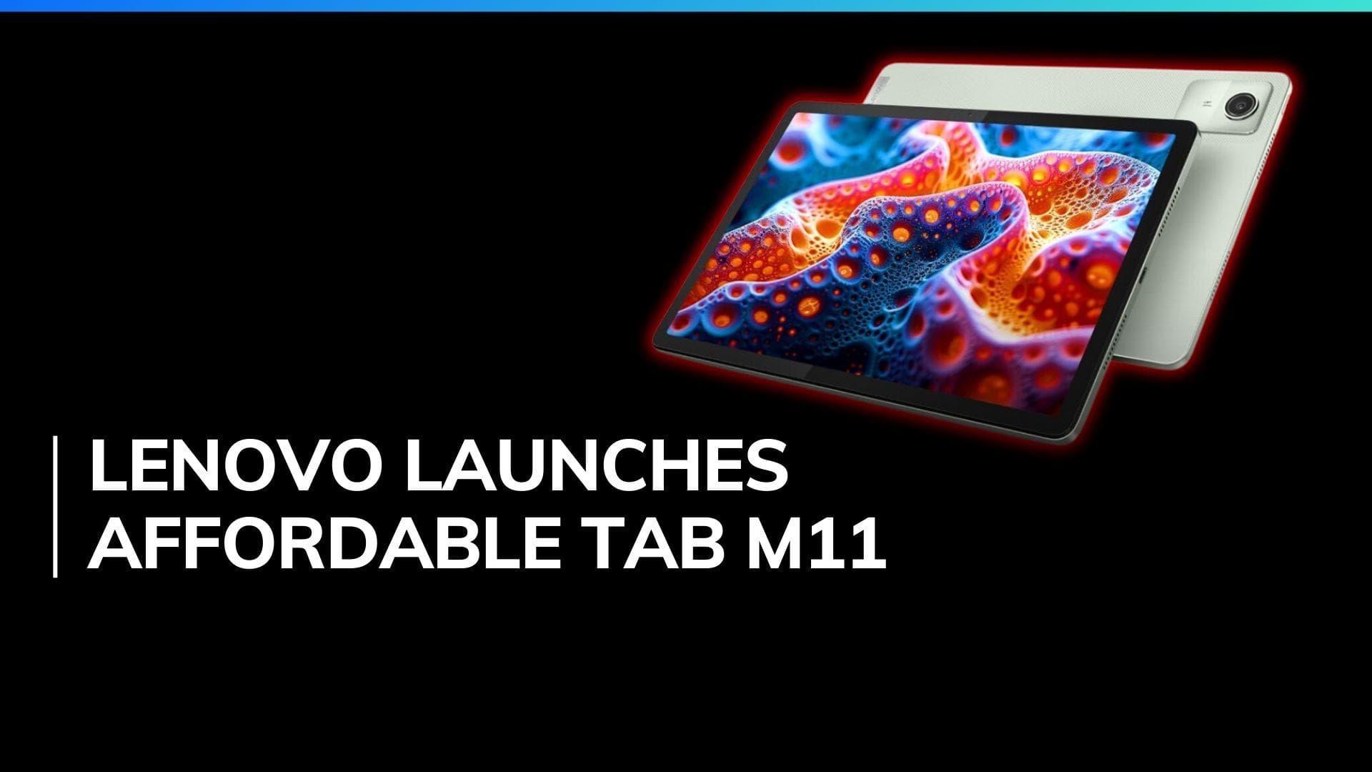 Lenovo Tab M11 launched in India with 7040mAh battery, MediaTek Helio G88: Check price, specs, and more