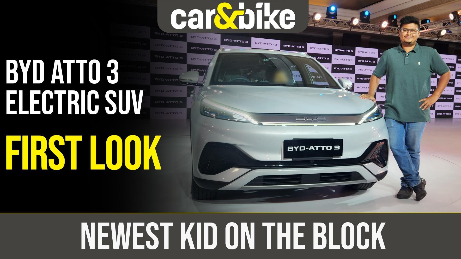 BYD Atto 3 Electric SUV First Look 