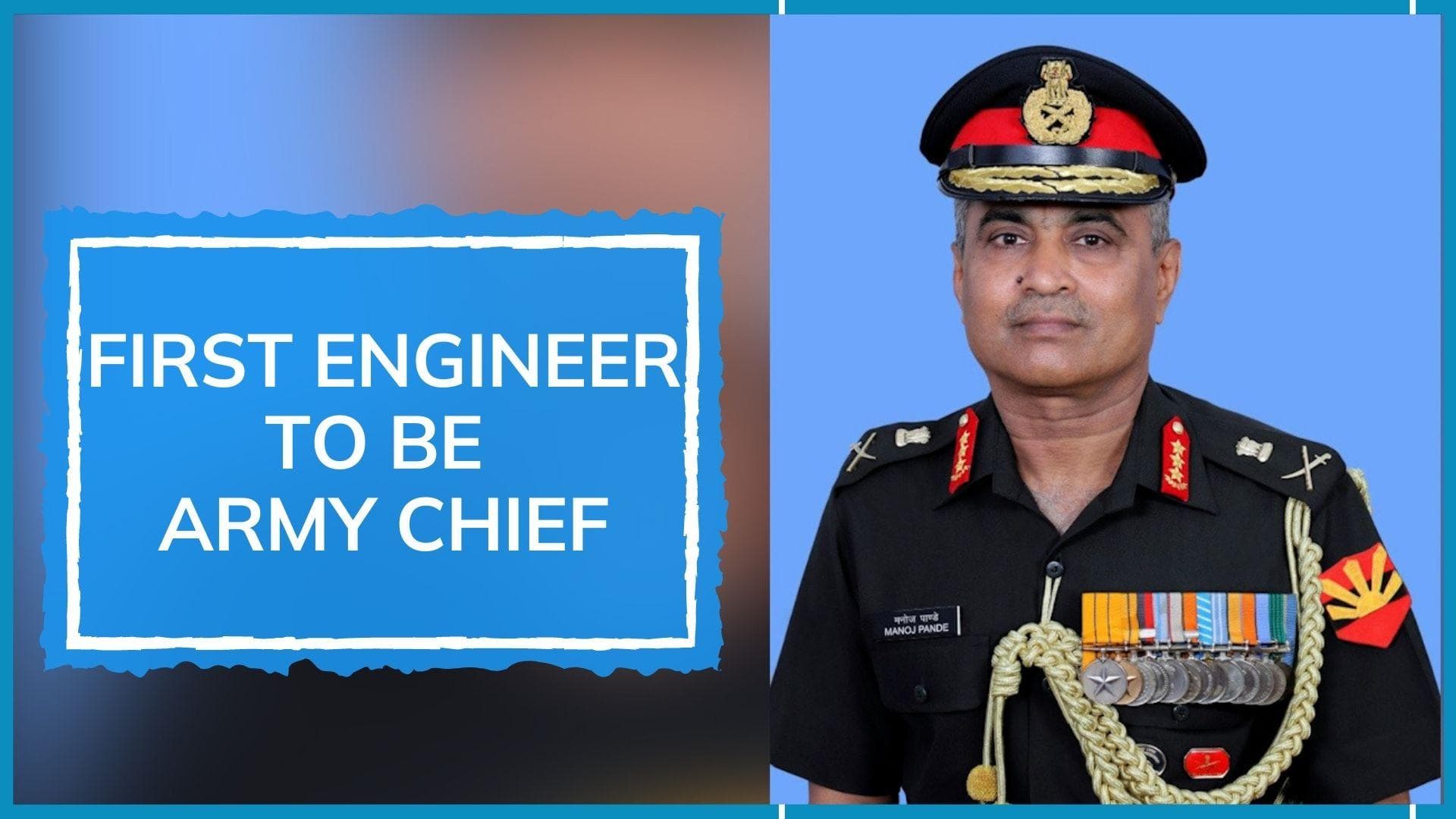 Lt Gen Manoj Pande will be the next Army chief 