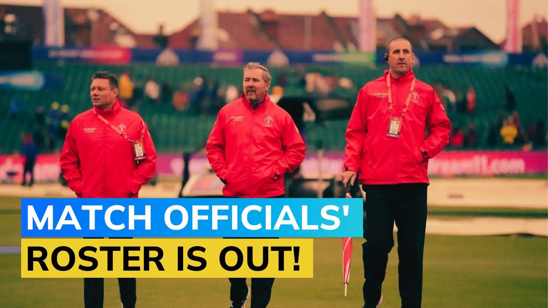 Cricket World Cup Final: ICC announce list of umpires who will officiate in India vs Australia game