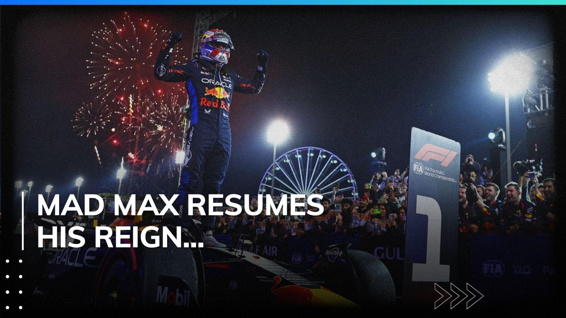 Bahrain Grand Prix: Red Bull's Max Verstappen wins opening race of 2024 F1 season 