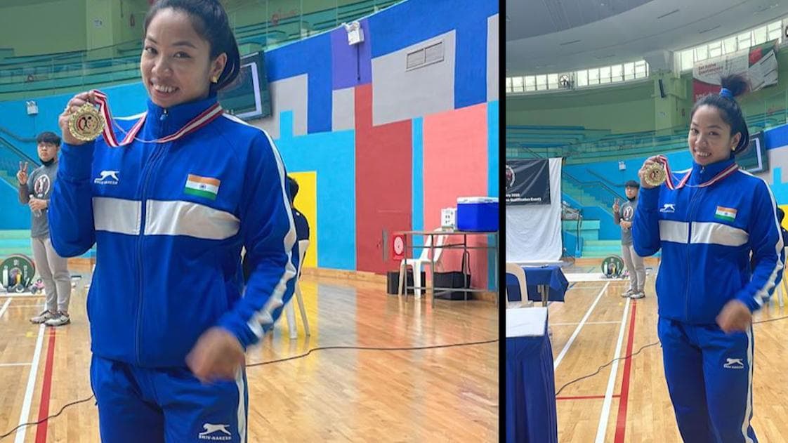 Mirabai Chanu wins gold in Singapore, qualifies for CWG 2022