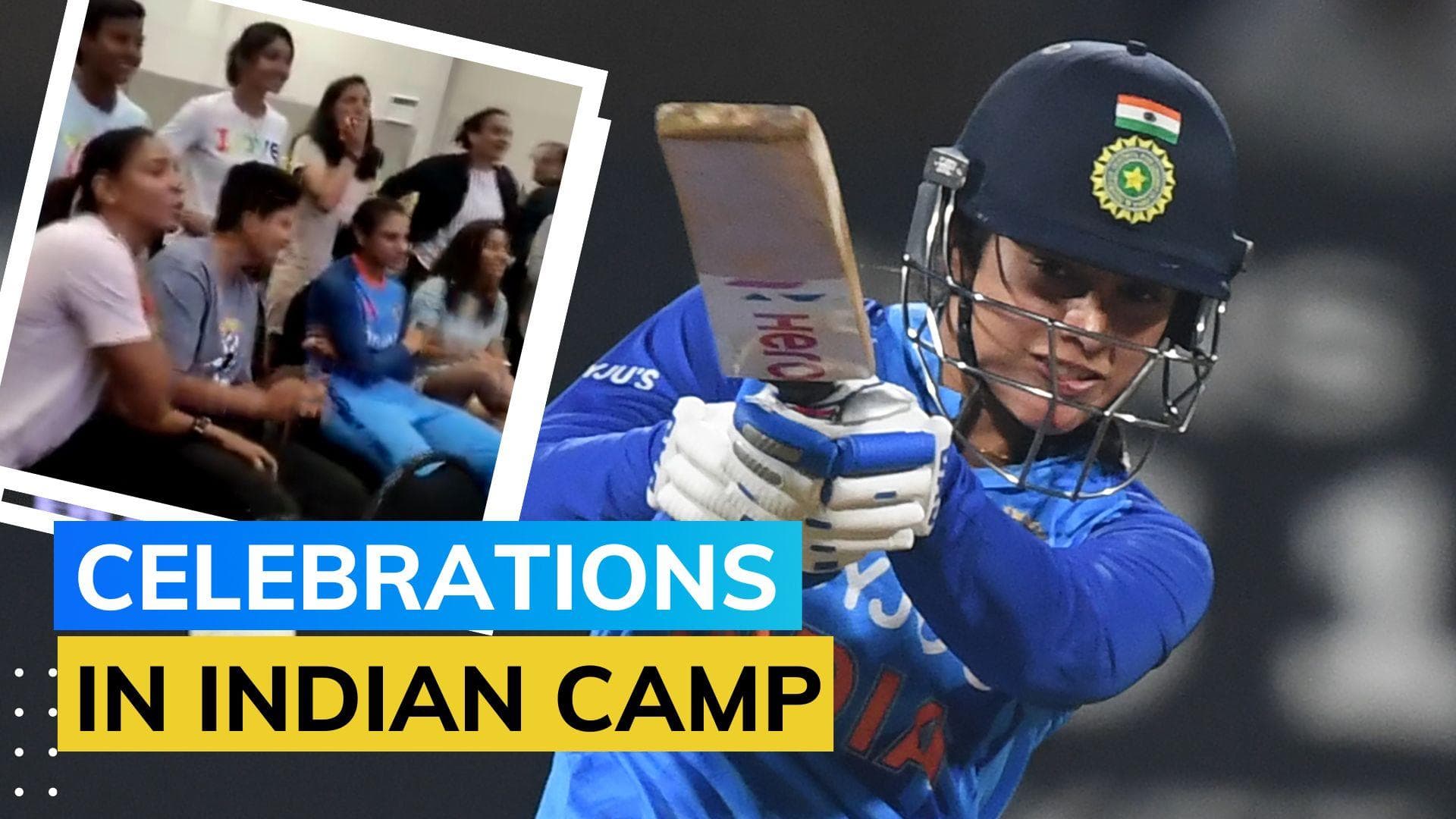 WATCH! Smriti Mandhana celebrates her WPL move to RCB with the Indian team