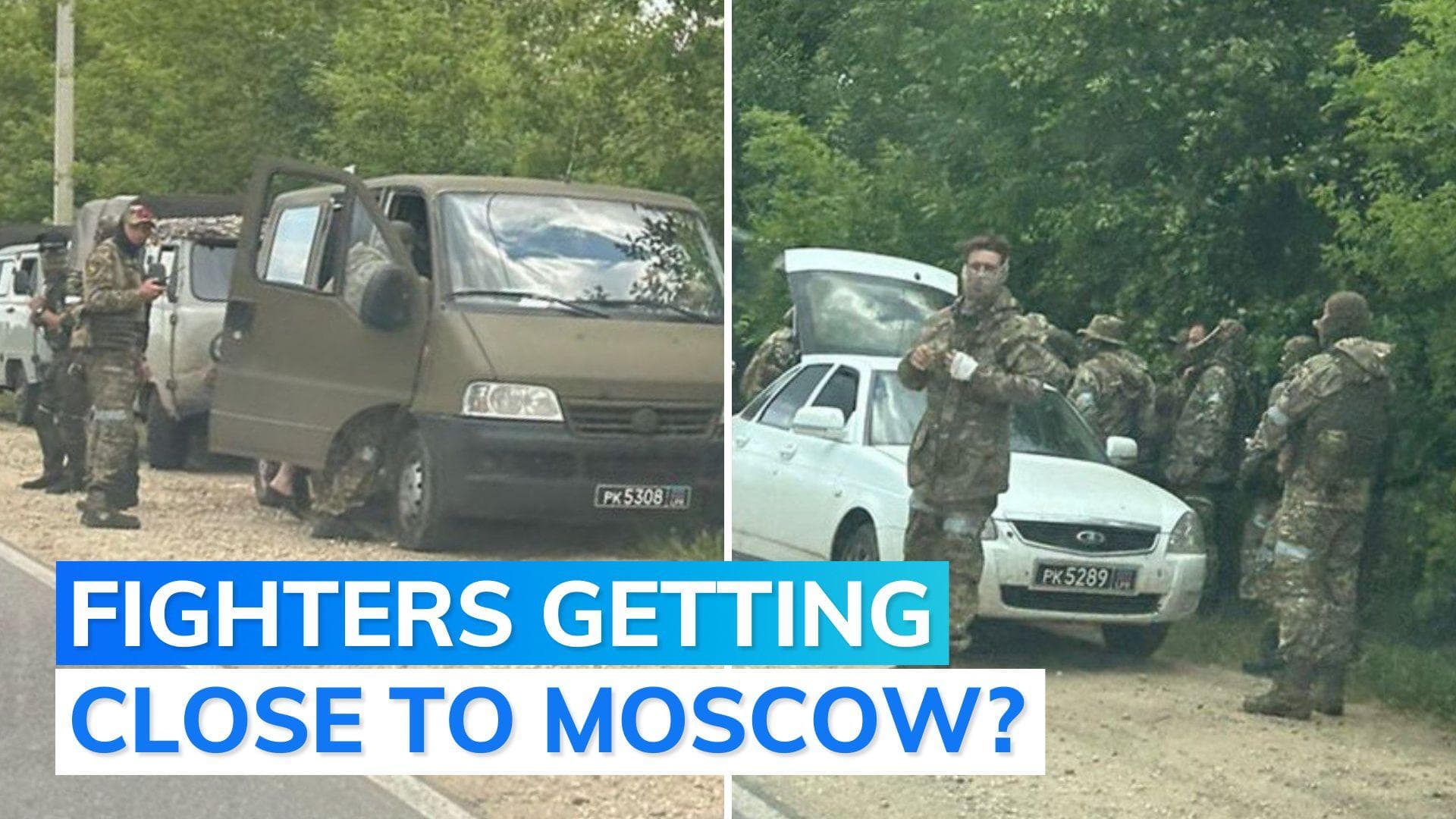 Wagner forces enter Russia's Lipetsk region