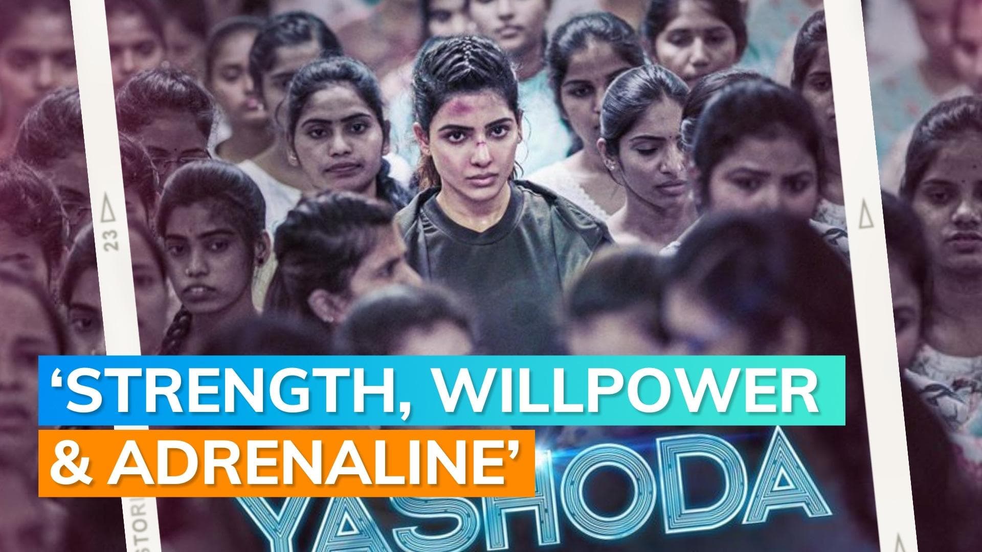 'Yashoda' teaser: Samantha Ruth Prabhu shares a nerve chilling teaser of the movie