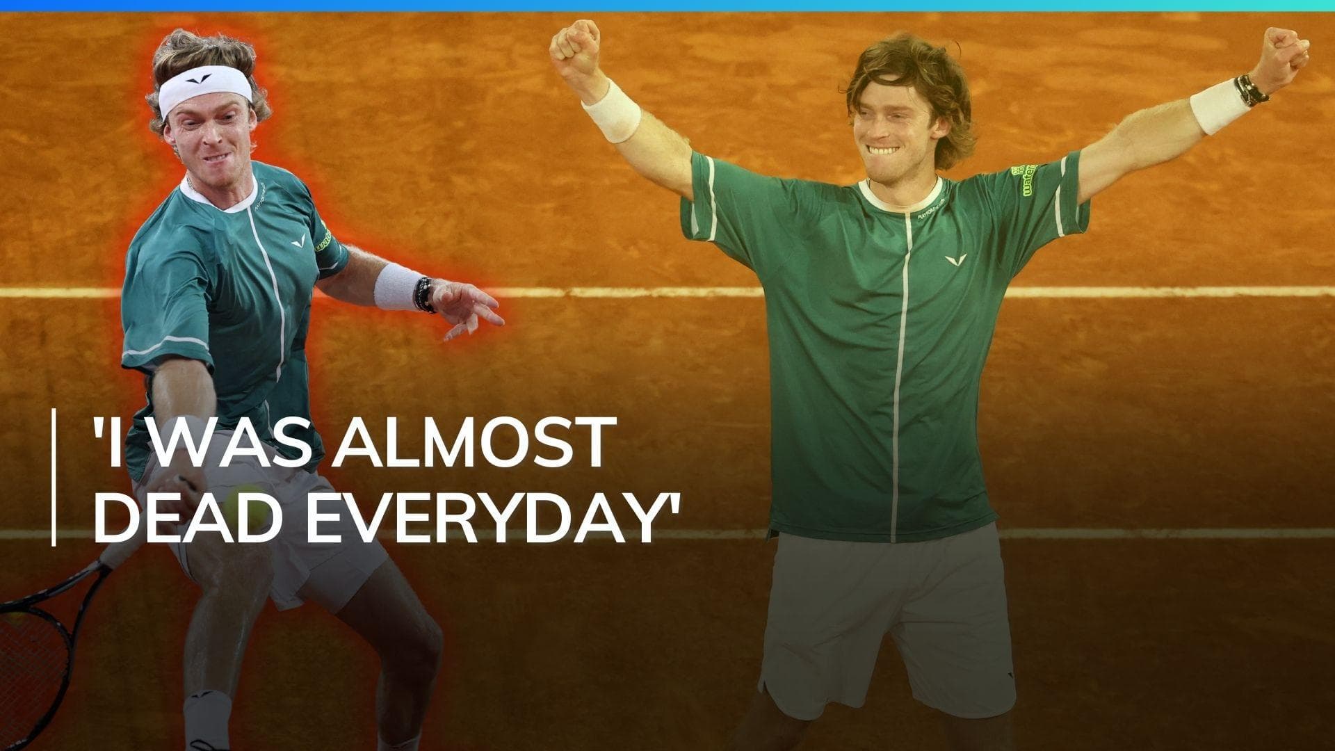 Andrey Rublev overcomes fever and praises doctors after winning Madrid Open for the 1st time