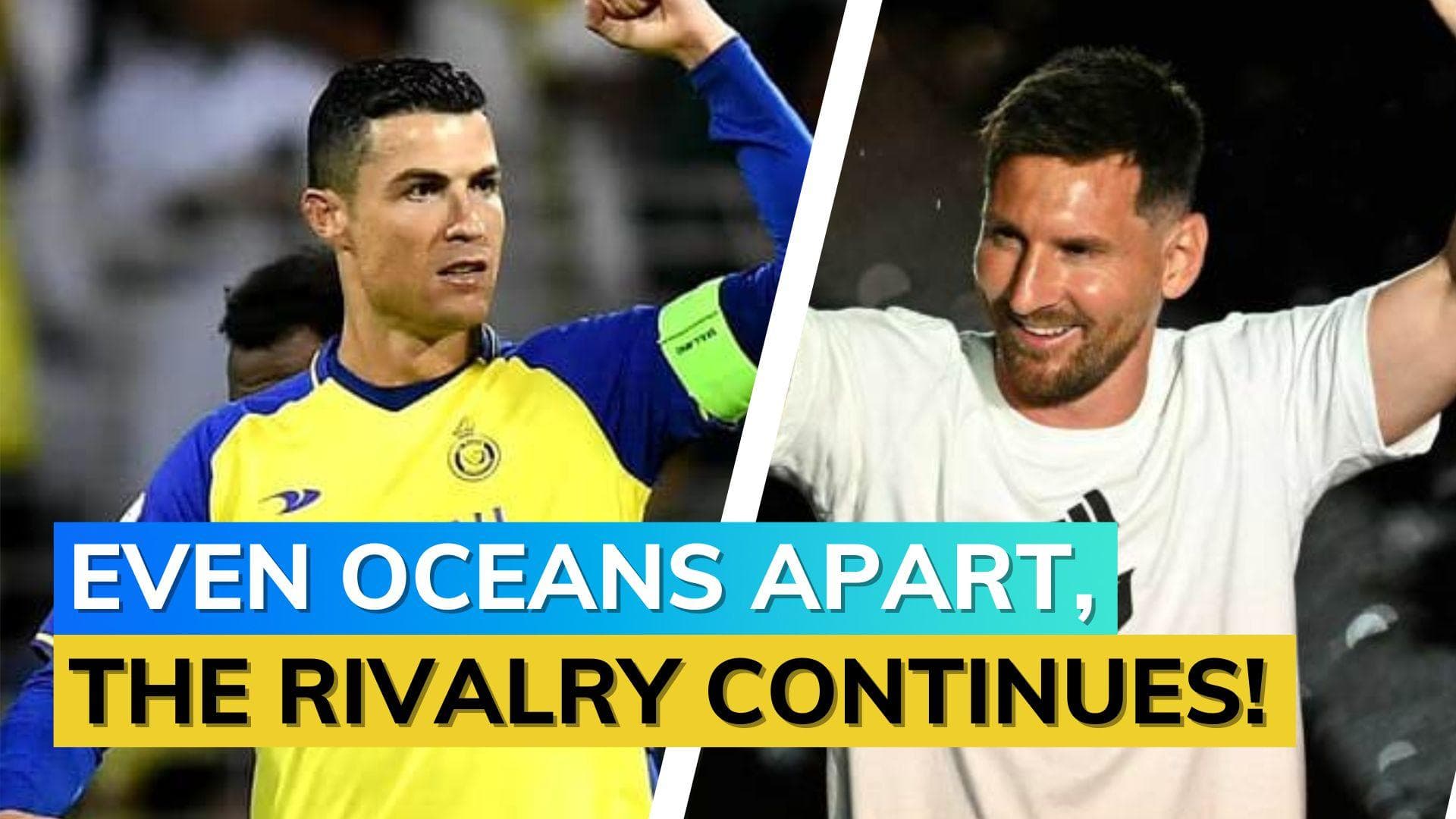 Cristiano Ronaldo takes swipe at MLS days after Lionel Messi joined Inter Miami