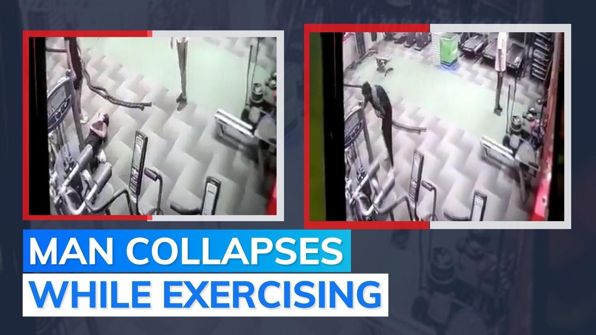 On CCTV: 24-year-old constable dies during gym workout  