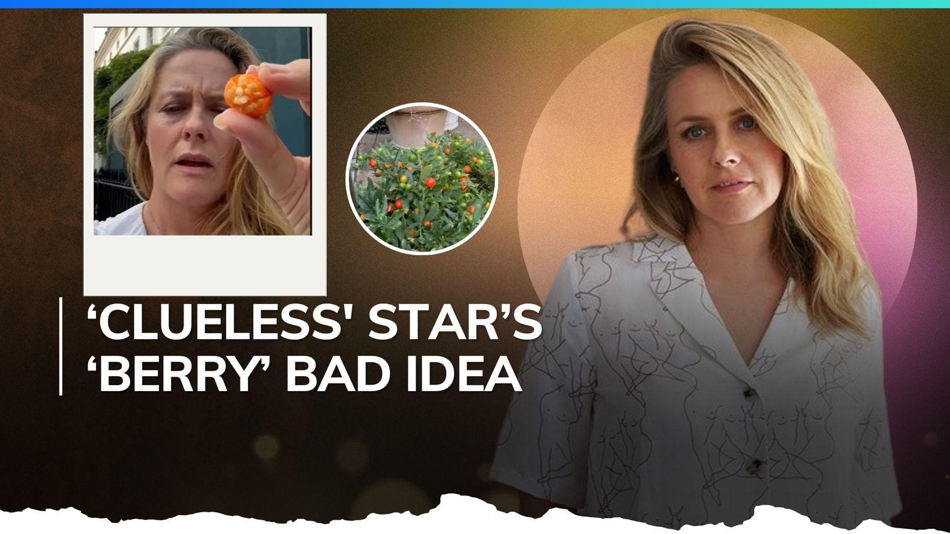 Alicia Silverstone confirms she's 'alive & well' after consuming poisonous berry in England