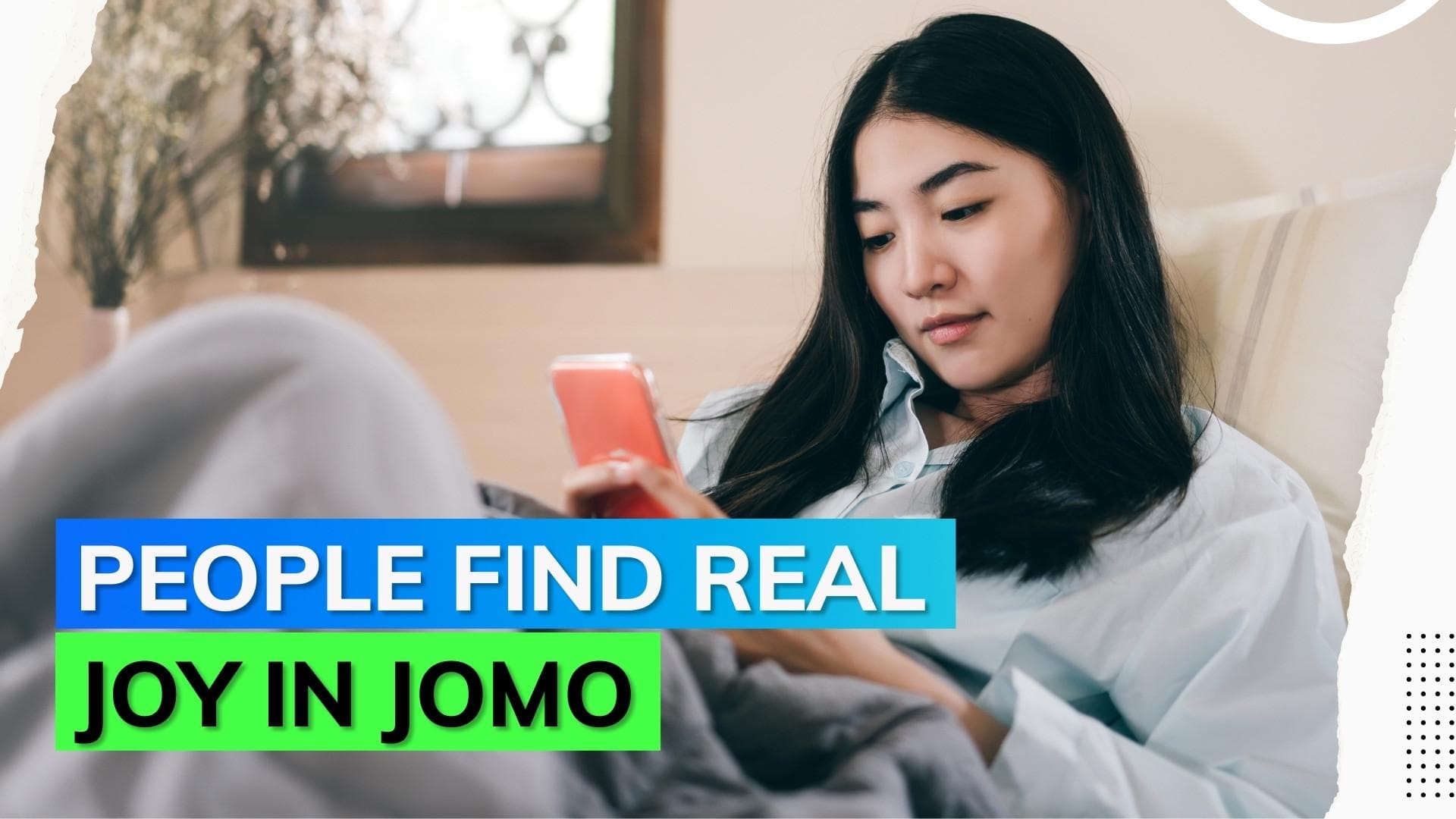 Research suggests people who enjoy JOMO have high levels of social anxiety