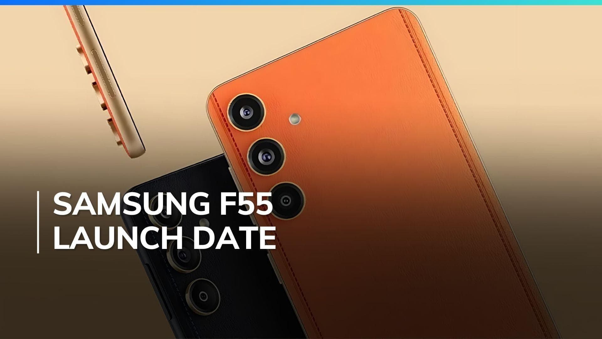 Samsung Galaxy F55 India launch date revealed