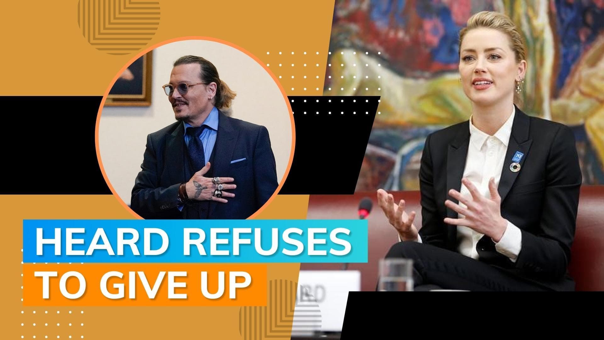 Amber Heard officially files to appeal verdict in the Johnny Depp trial