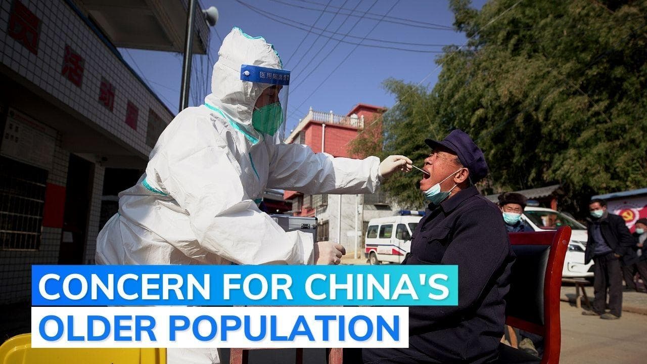 Elderly fill hospital wards in China's major cities amid Covid spike