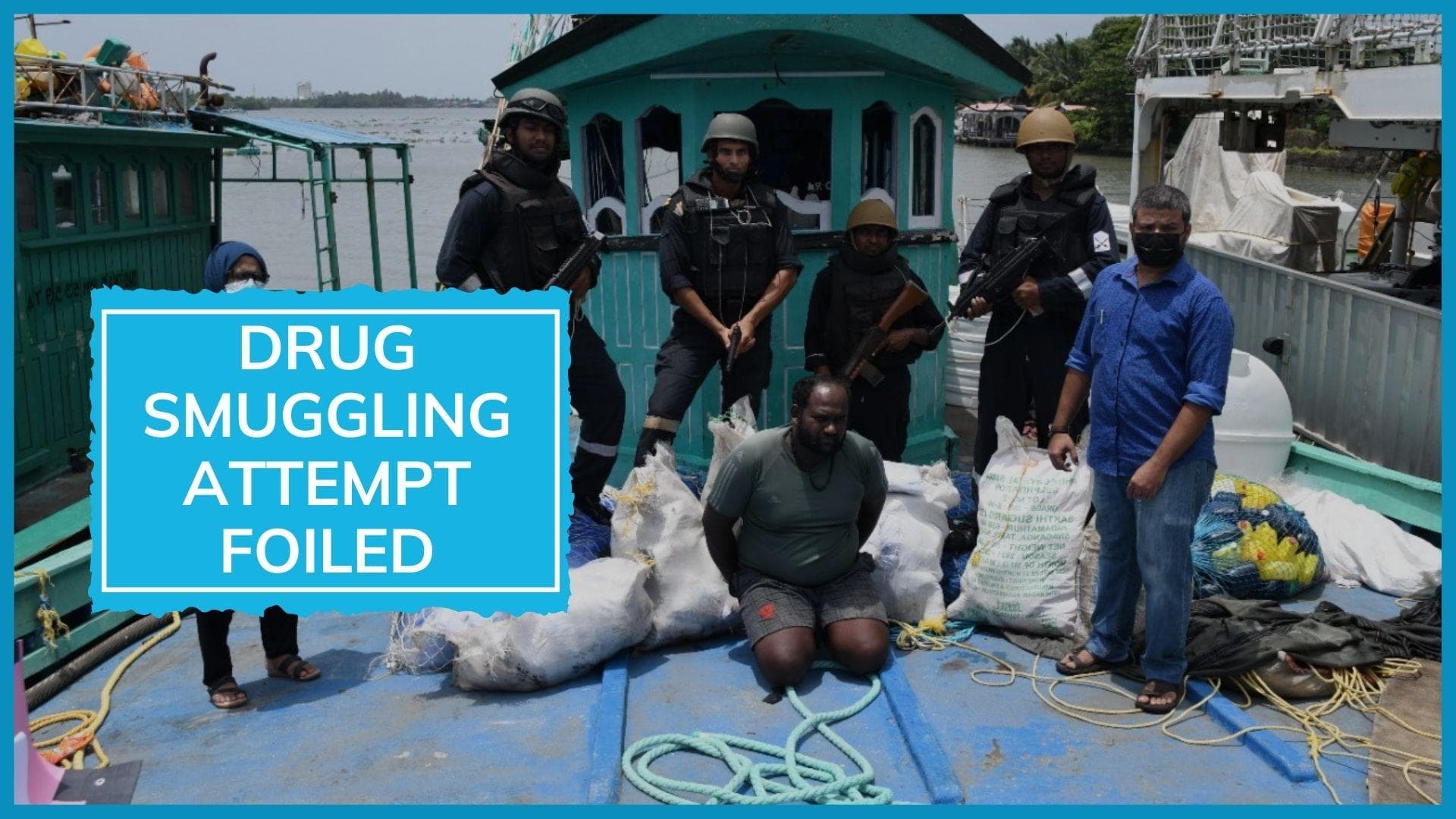 Indian Coast Guard undertakes dramatic mid-sea drug bust, recovers narcotics worth ₹1,526 crore