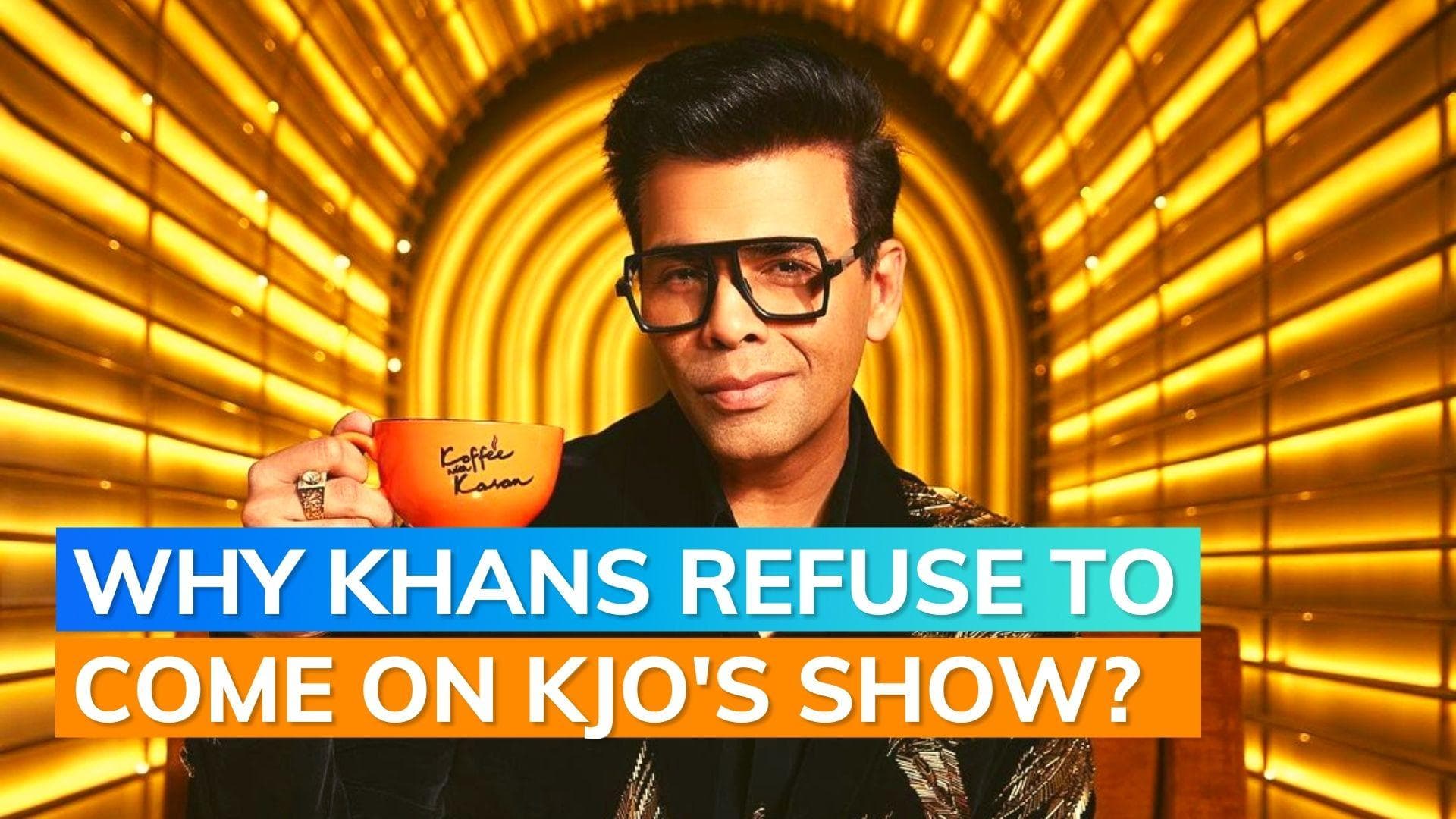'Koffee With Karan 7': Karan Johar says the Khans will not be part of the chat show this season