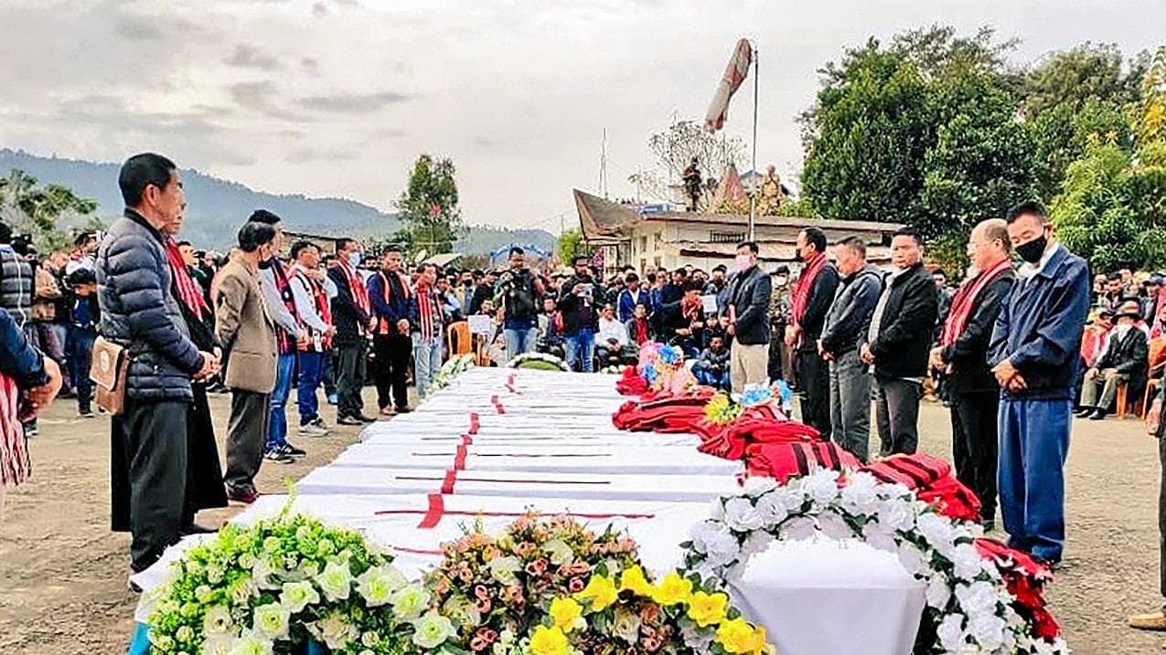 Nagaland CM leads Mon as it pays last respects to civilians killed in Army firing
