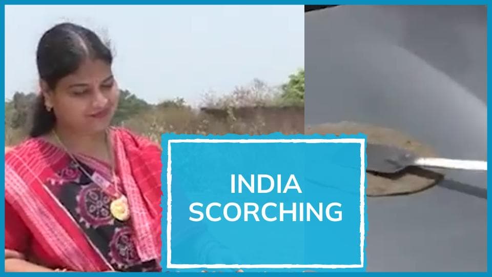 Watch | Hot enough to make roti over car bonnet; woman's video goes viral