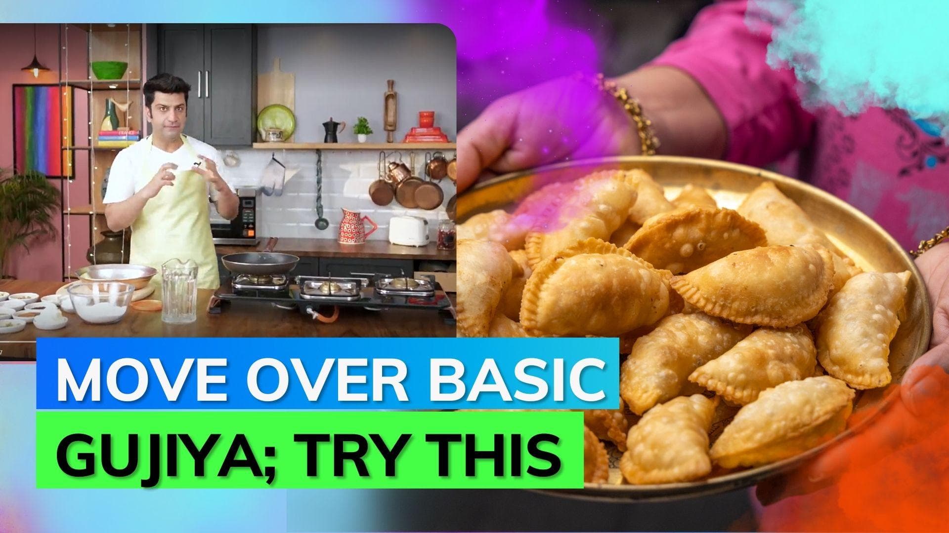 Holi 2023: This time try Chef Kunal Kapoor's baked mewa gujiya; here's the full recipe