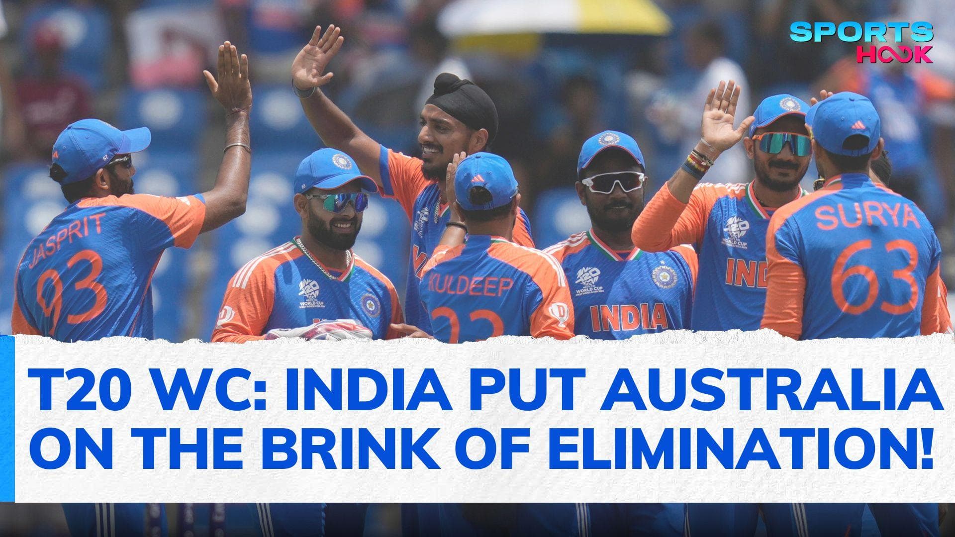 T20 World Cup highlights: India enter semifinals with 24-run win over Australia