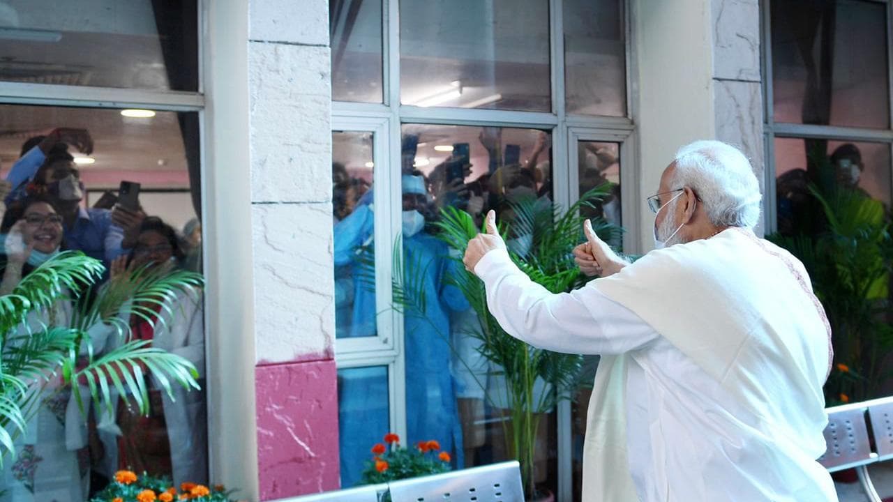 1 billion Covid doses: Snapshots from PM's gratitude to health workers