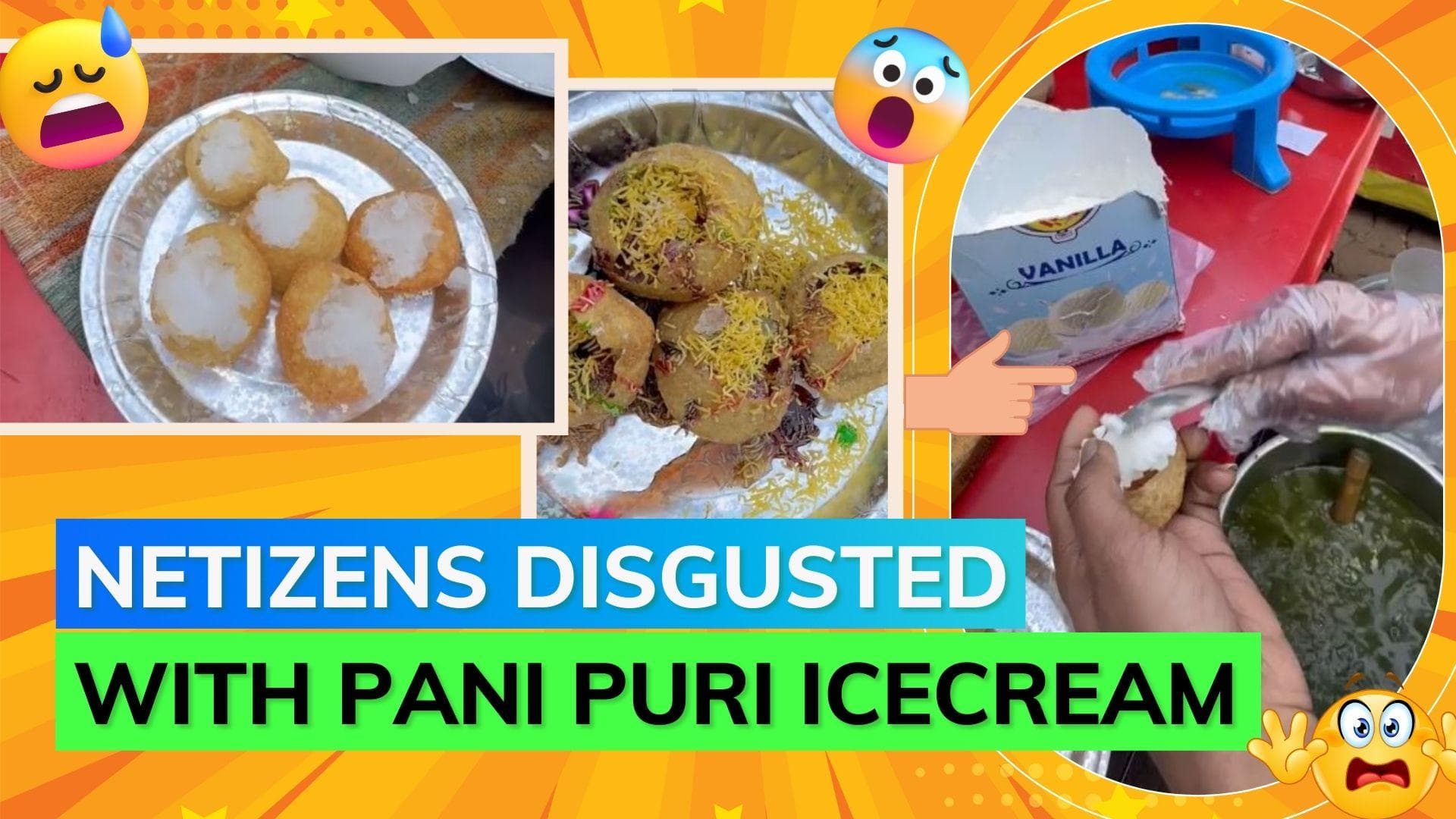 Pani puri ice cream is the latest bizarre food combination, would you like to try it? 