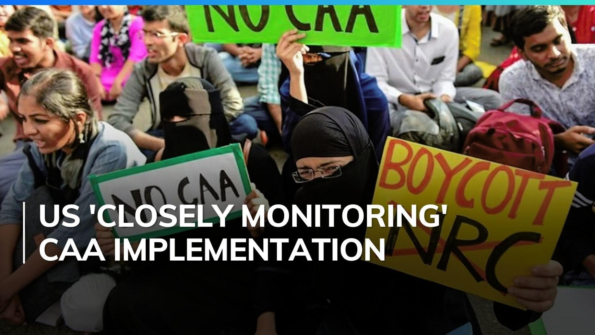 US expresses concerns over CAA, says religious freedom and equality fundamental