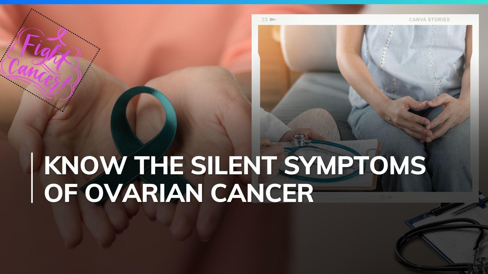 What is ovarian cancer and what are its symptoms?