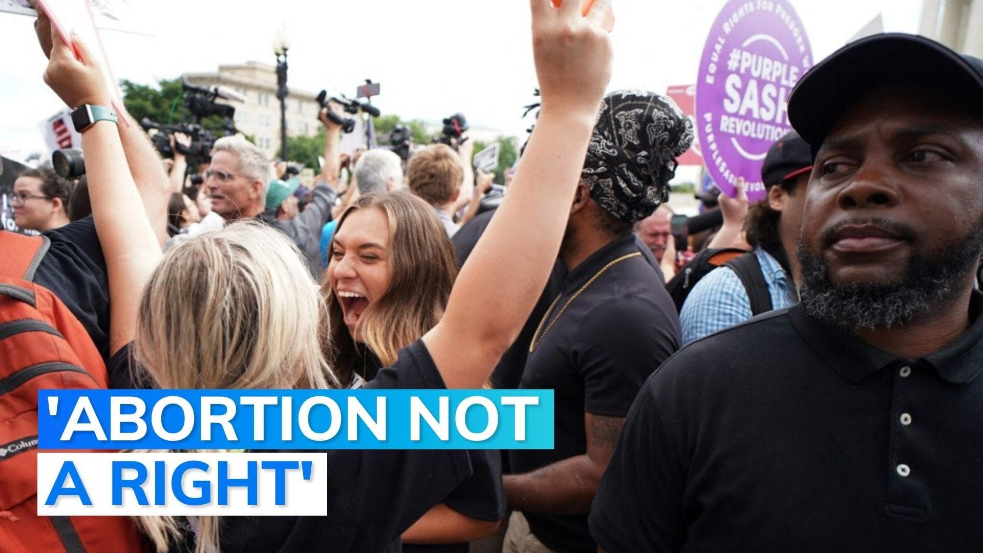 US Supreme Court strikes down abortion rights