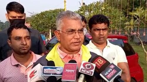 Dilip Ghosh: 'কতদিন আর লজ্জা পাবেন, দল ছেড়ে দিন', তথাগত রায়কে খোঁচা দিলীপ ঘোষের