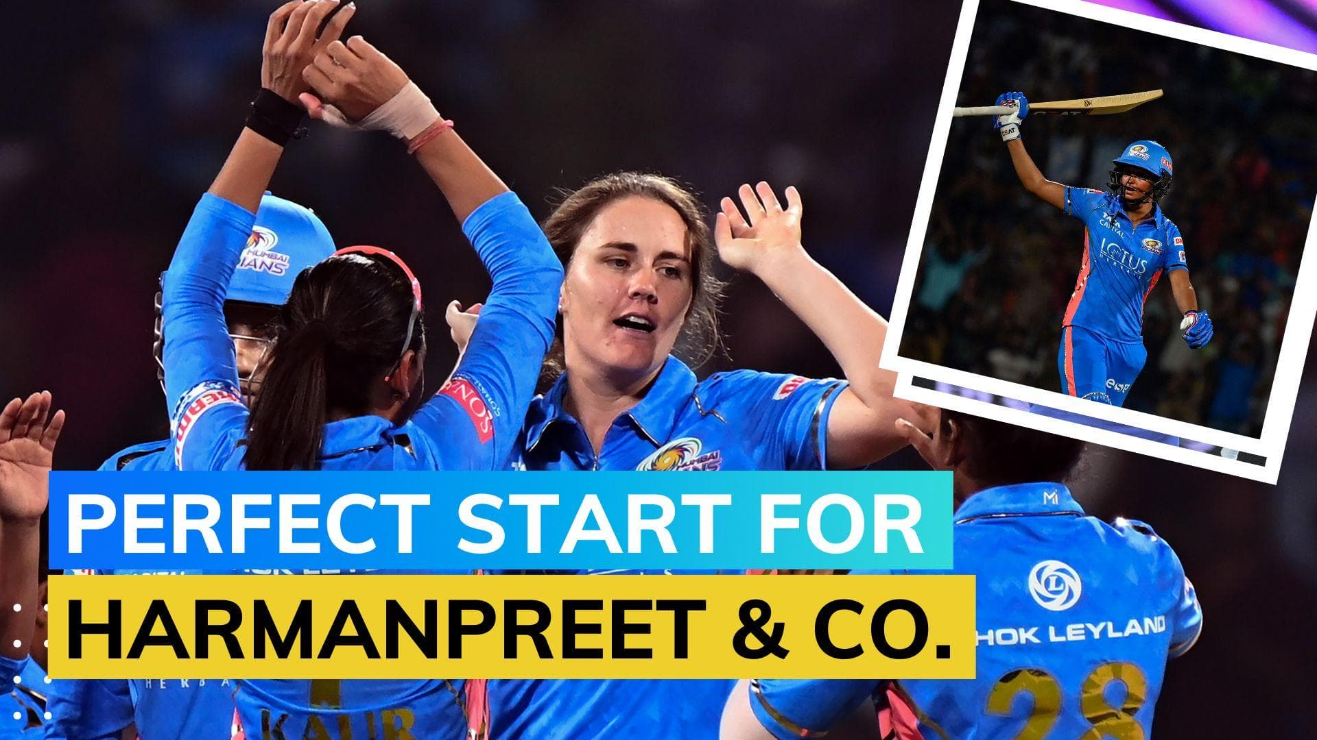 WPL 2023: Harmanpreet Kaur-inspired Mumbai Indians thump Gujarat Giants by 143 runs