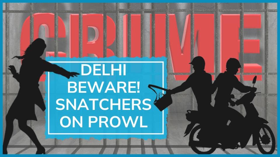 752 snatching cases in Delhi in the past month: police data