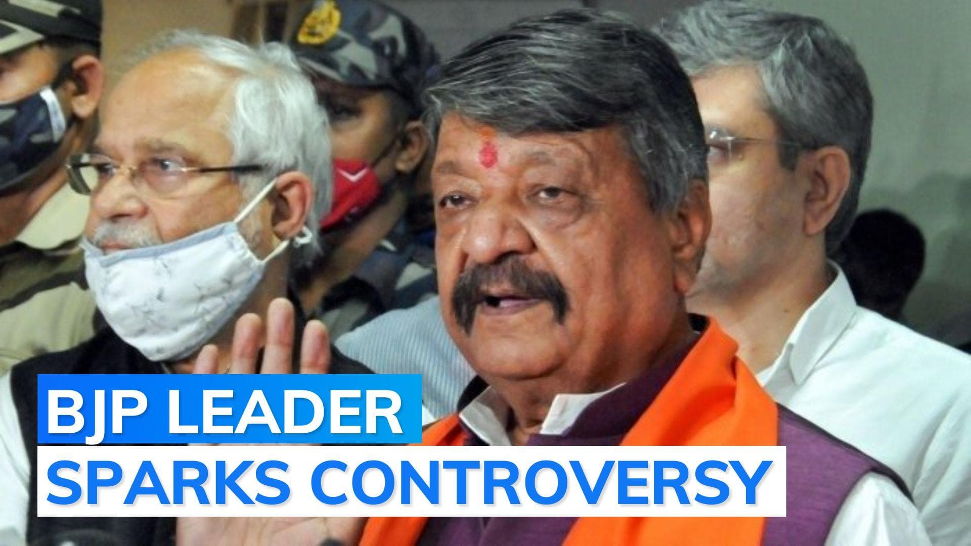 Watch: BJP leader Kailash Vijayvargiya says girls who wear 'dirty clothes' look like 'Surpanakha'