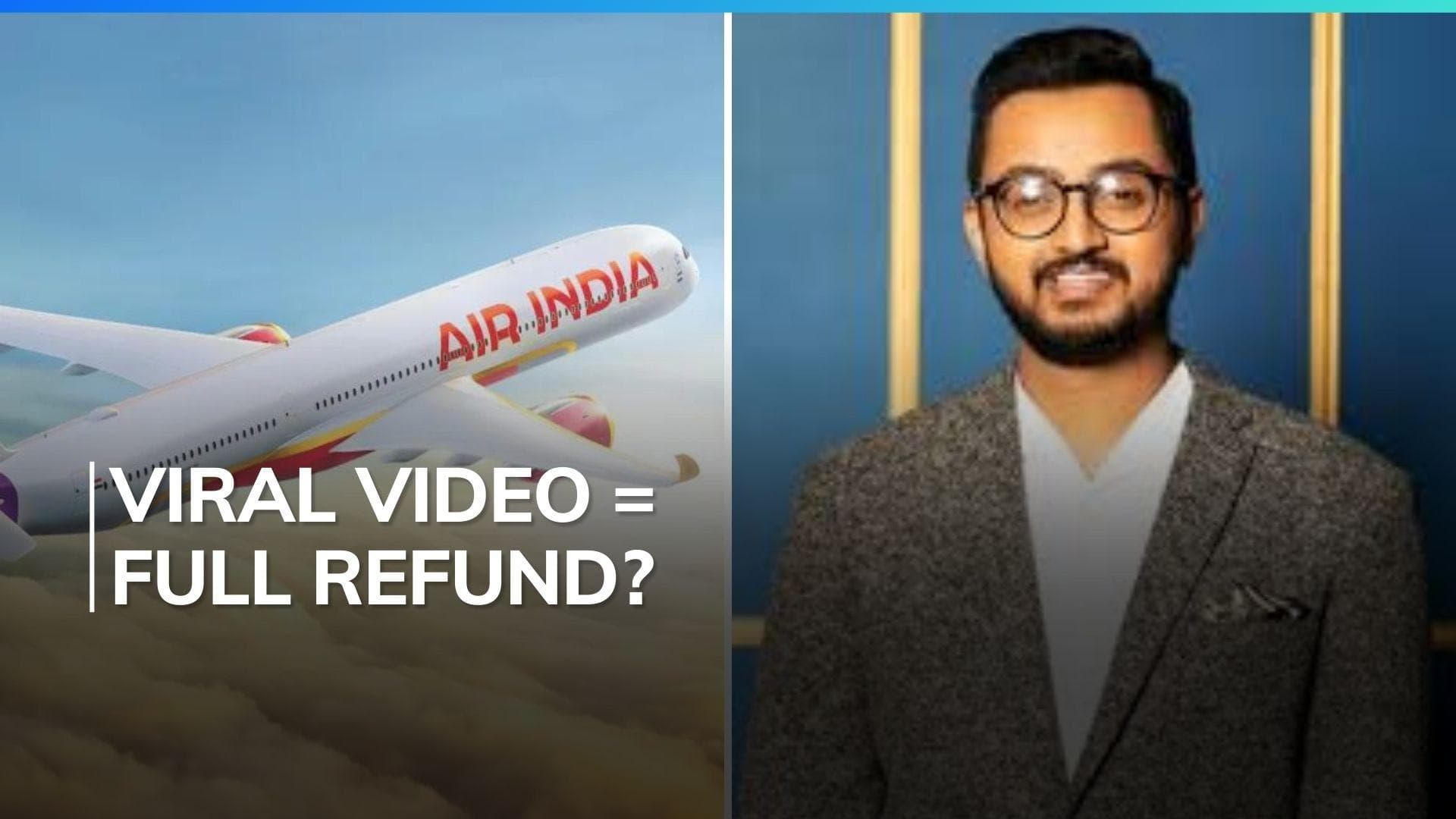 Indian-American CEO Gets Full Refund After Viral Air India First-Class Complaint!