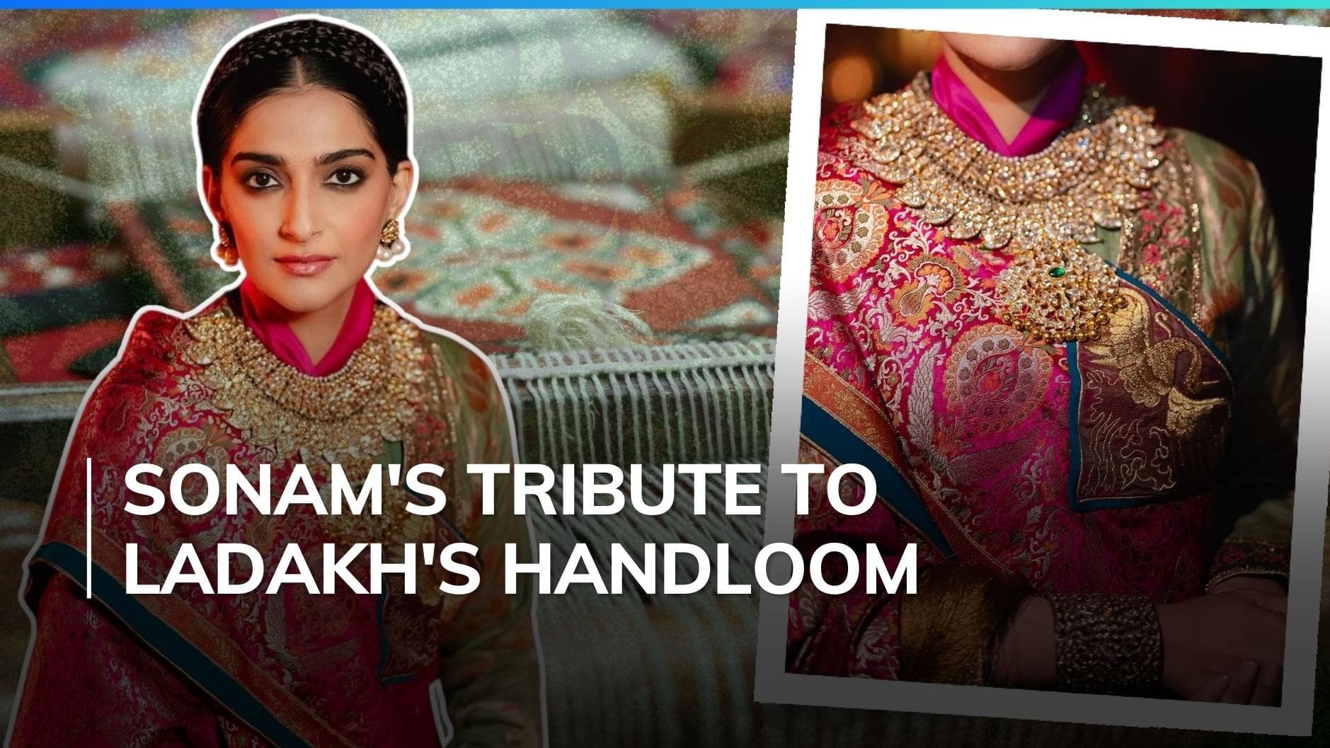 Sonam Kapoor chooses a unique Ladakhi attire for Anant-Radhika's 'Heritage Indian' theme night