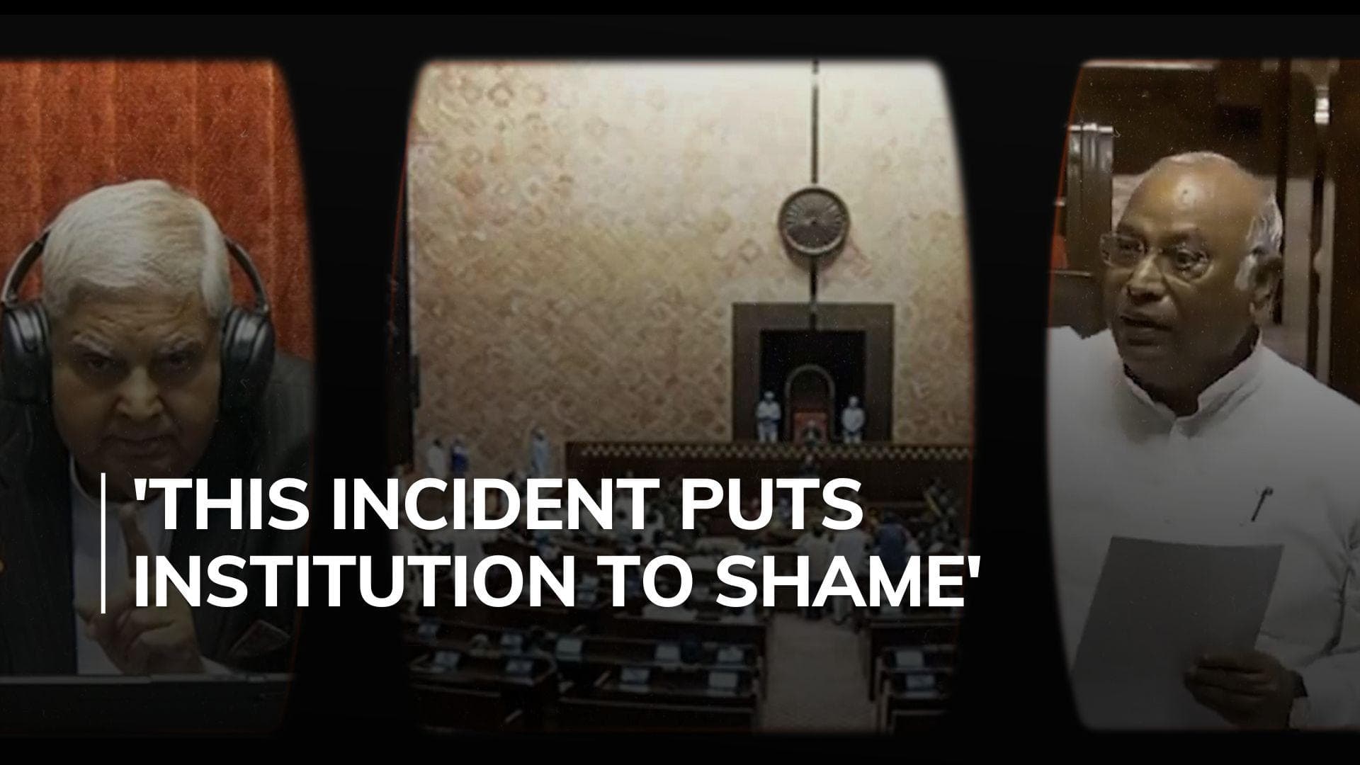  'First time in history': anguished Dhankhar on Kharge entering Rajya Sabha Well