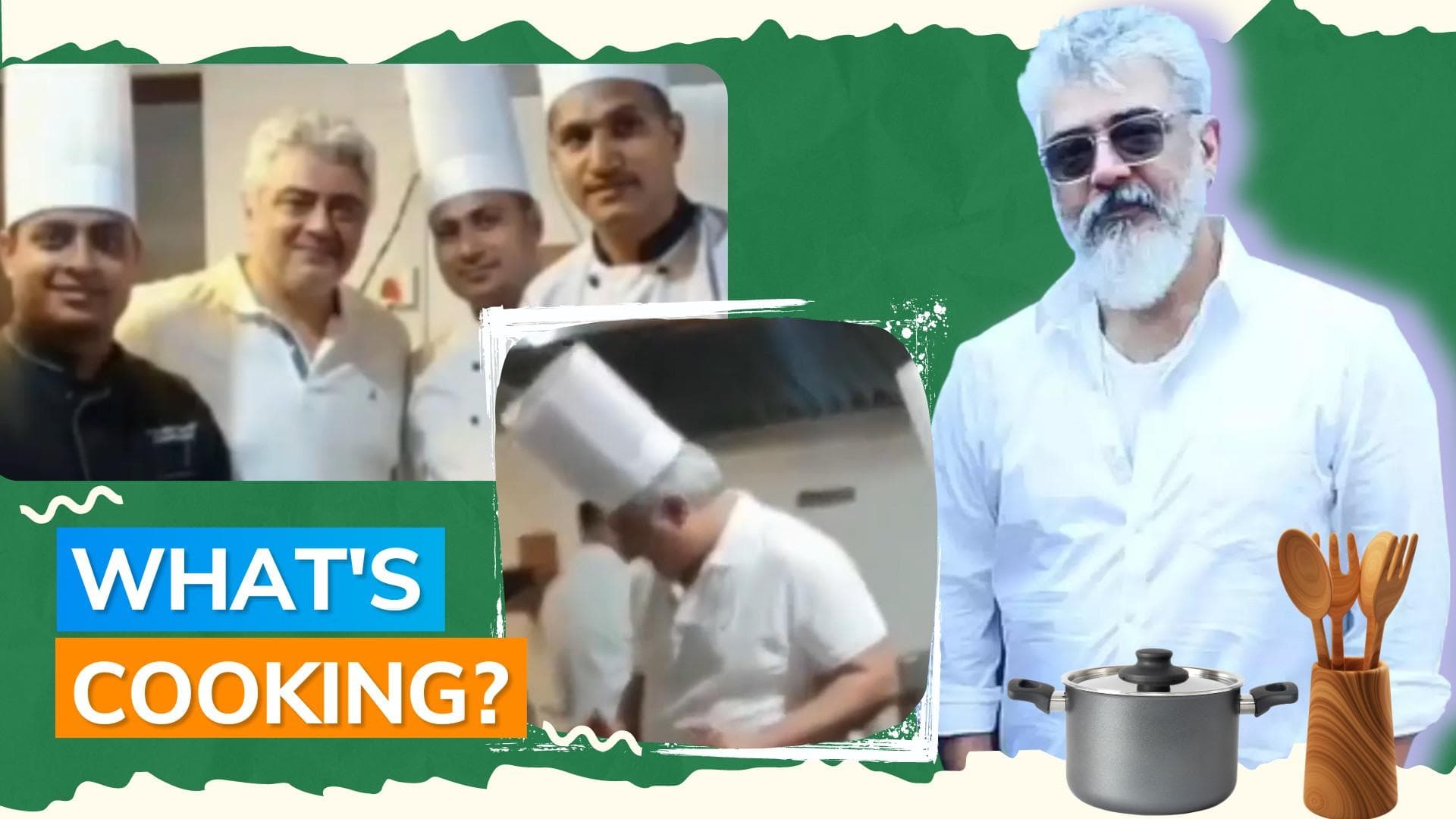 Ajith Kumar turns chef at a local restaurant in Nepal, poses with fans: Watch