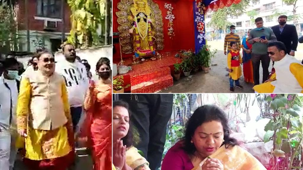 Saraswati Puja : ফিরহাদ হাকিম থেকে মদন মিত্র, কেমন কাটল রাজনৈতিক নেতাদের সরস্বতী পুজো ?
