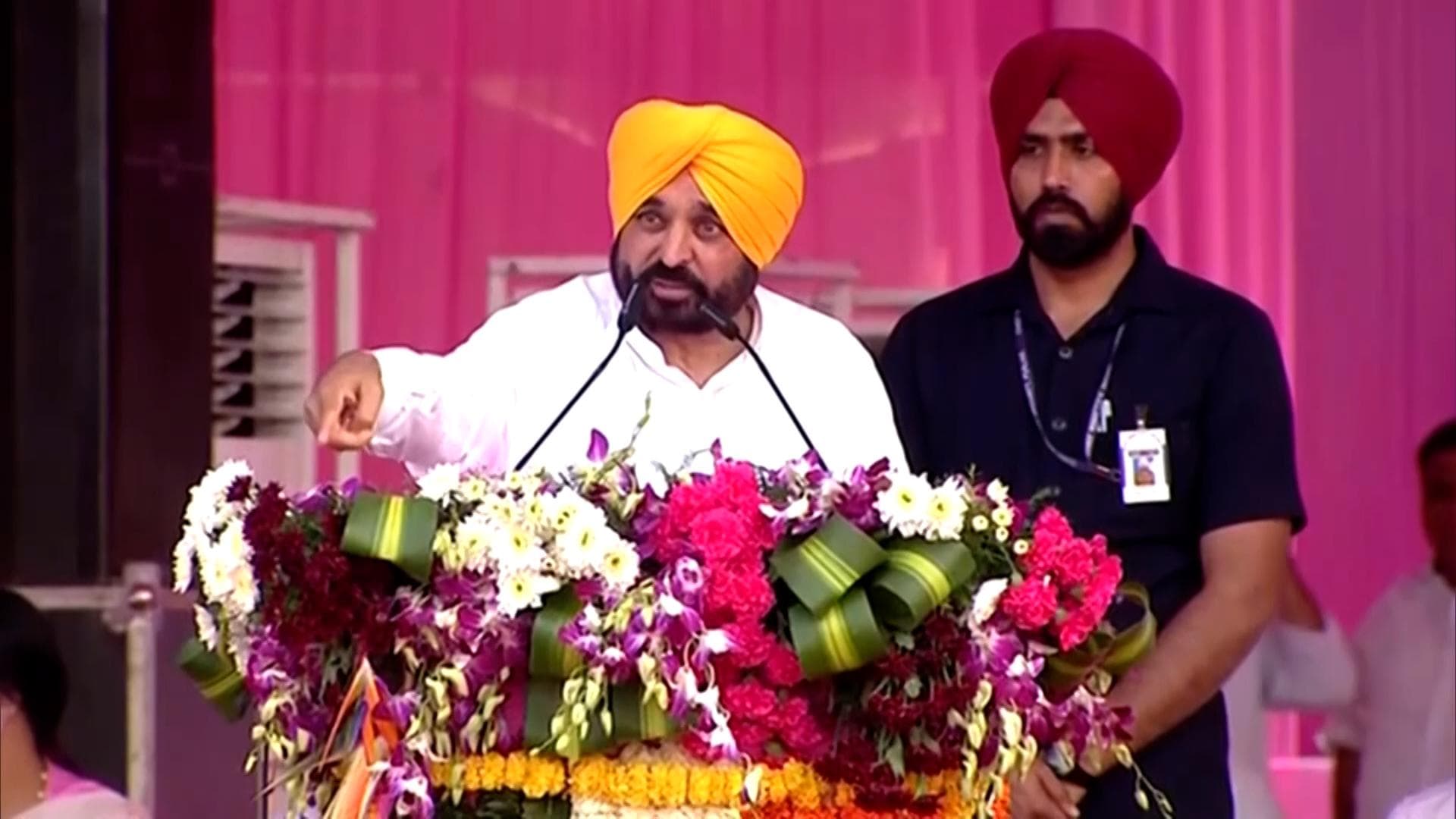 Do not create border 'between Punjab and India': Mann on barbed wire, nails laid by Haryana govt